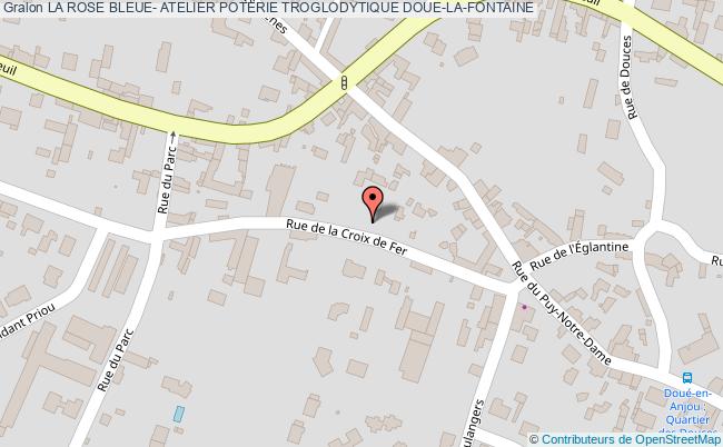 La Rose Bleue- Atelier Poterie Troglodytique  Doué-la-fontaine