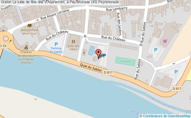 La Salle De Fête Dite D'aspremont, à Peyrehorade (40) 