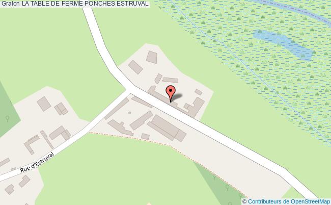 La Table De Ferme  Ponches-estruval