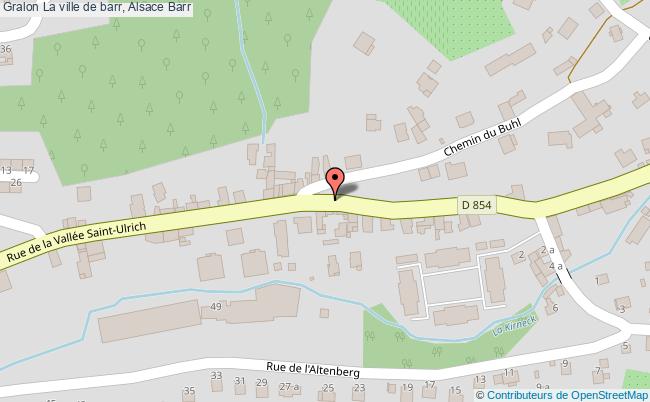 La Ville De Barr, Alsace 