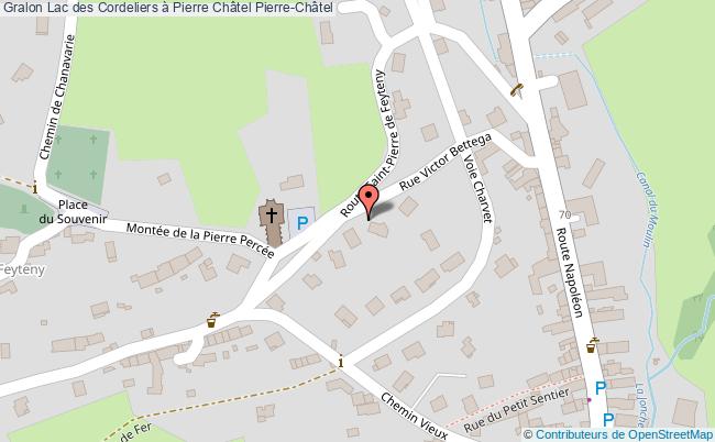 Lac Des Cordeliers à Pierre Châtel  Pierre-châtel