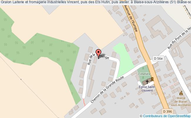 Laiterie Et Fromagerie Industrielles Vincent, Puis Des Ets Hutin, Puis Atelier. à Blaise-sous-arzillières (51) 