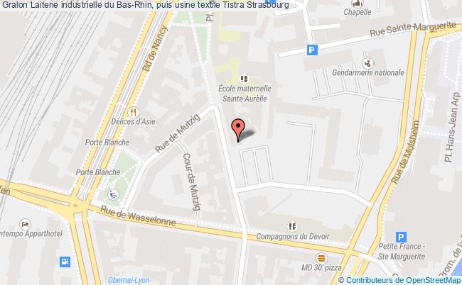 Laiterie Industrielle Du Bas-rhin, Puis Usine Textile Tistra  Strasbourg