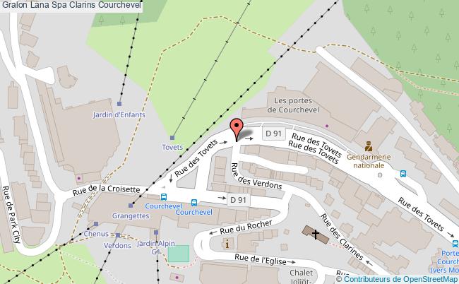 Lana Spa Clarins  Courchevel