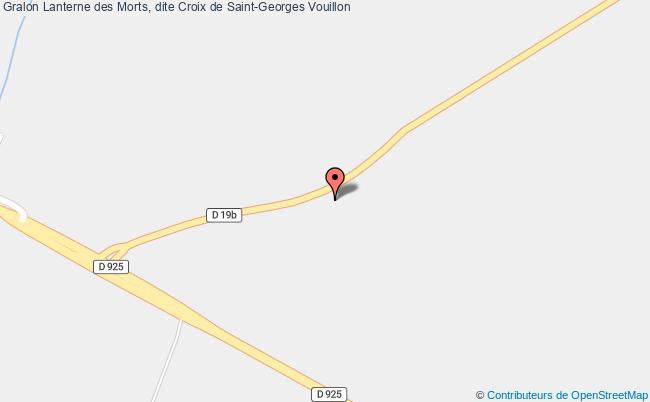 Lanterne Des Morts, Dite Croix De Saint-georges  Vouillon
