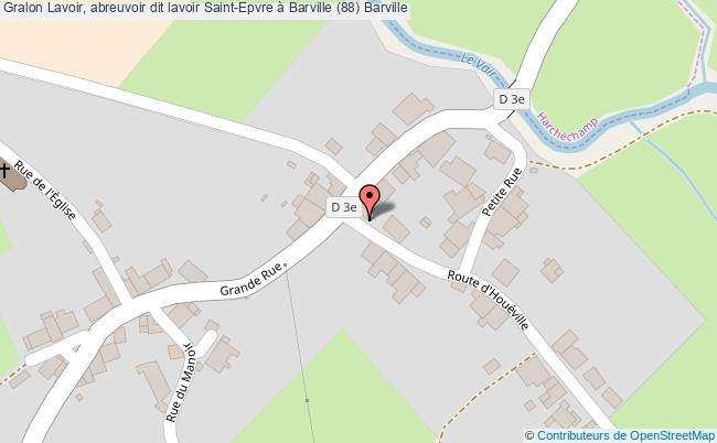 Lavoir, Abreuvoir Dit Lavoir Saint-epvre à Barville (88) 