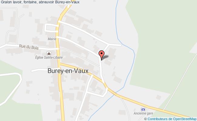 Lavoir, Fontaine, Abreuvoir  Burey-en-vaux