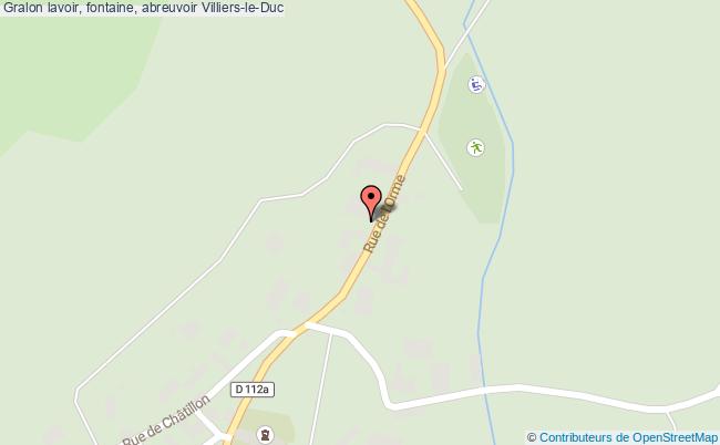 Lavoir, Fontaine, Abreuvoir  Villiers-le-duc