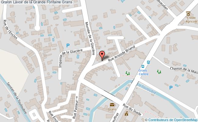 Lavoir De La Grande Fontaine  Grans