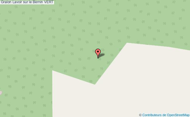 Lavoir Sur Le Bernin  Vert