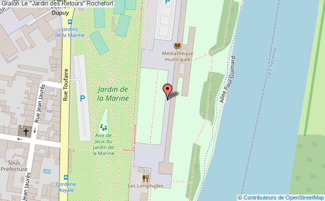 Le "jardin Des Retours"  Rochefort