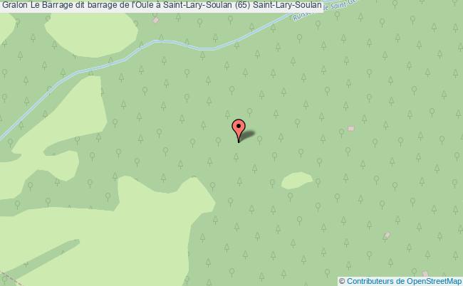 Le Barrage Dit Barrage De L'oule à Saint-lary-soulan (65) 