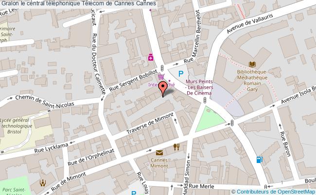 Le Central Téléphonique Télécom De Cannes 