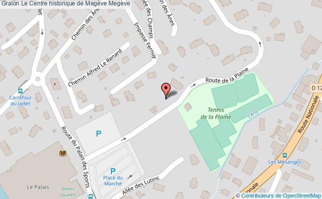 Le Centre Historique De Megève 