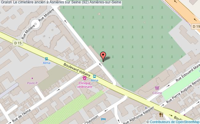 Le Cimetière Ancien à Asnières Sur Seine (92)  Asnières-sur-seine