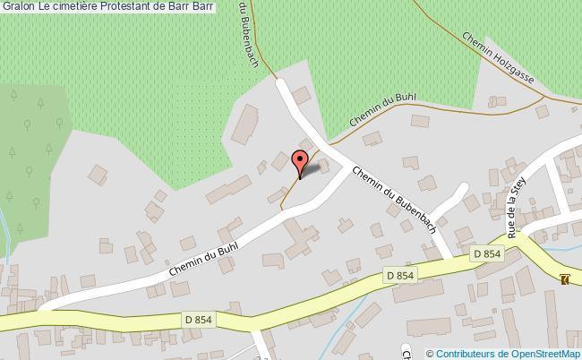 Le Cimetière Protestant De Barr 