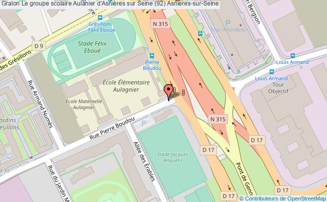 Le Groupe Scolaire Aulanier D'asnières Sur Seine (92)  Asnières-sur-seine