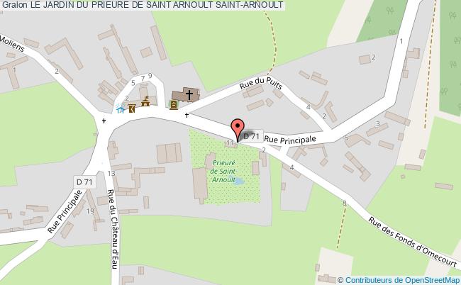 Le Jardin Du Prieure De Saint Arnoult  Saint-arnoult