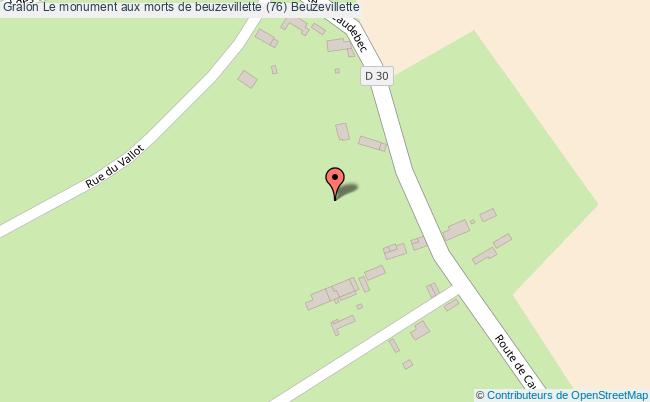 Le Monument Aux Morts De Beuzevillette (76) 