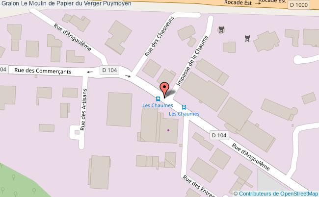 Le Moulin De Papier Du Verger  Puymoyen