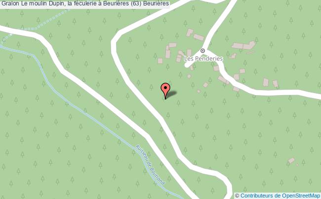Le Moulin Dupin, La Féculerie à Beurières (63) 