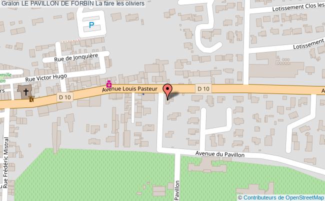 Le Pavillon De Forbin  La Fare-les-oliviers