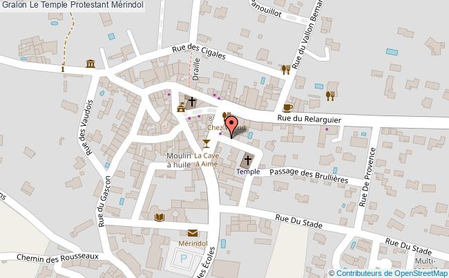 Le Temple Protestant  Mérindol