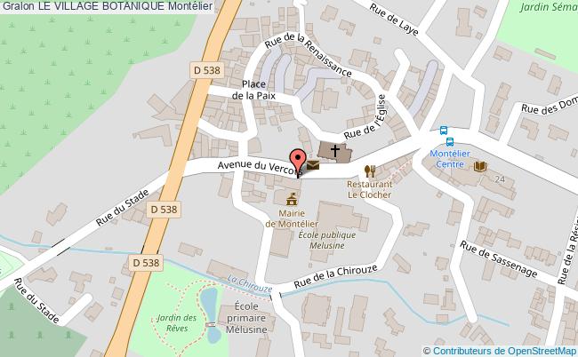 Le Village Botanique  Montélier