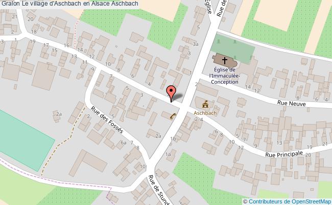 Le Village D'aschbach En Alsace 