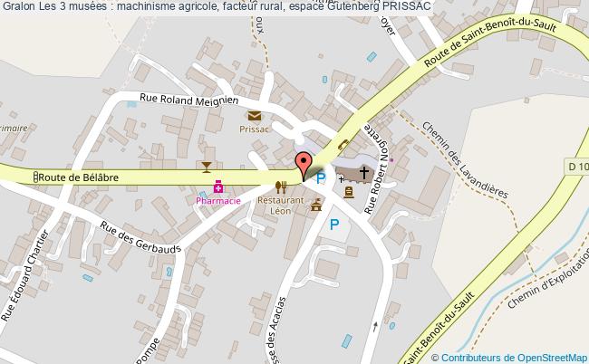 Les 3 Musées : Machinisme Agricole, Facteur Rural, Espace Gutenberg  Prissac