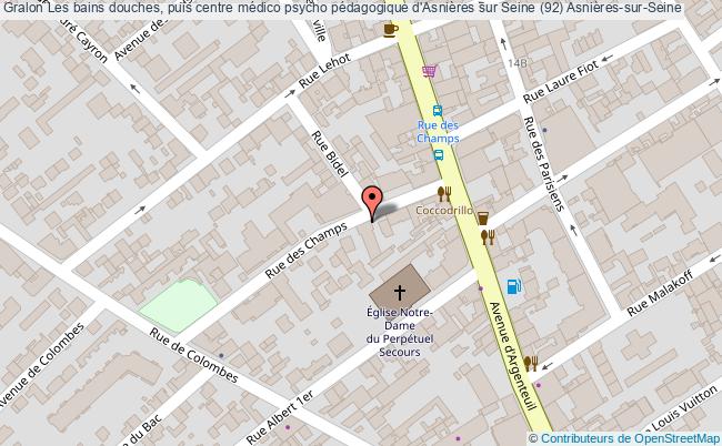 Les Bains Douches, Puis Centre Médico Psycho Pédagogique D'asnières Sur Seine (92)  Asnières-sur-seine