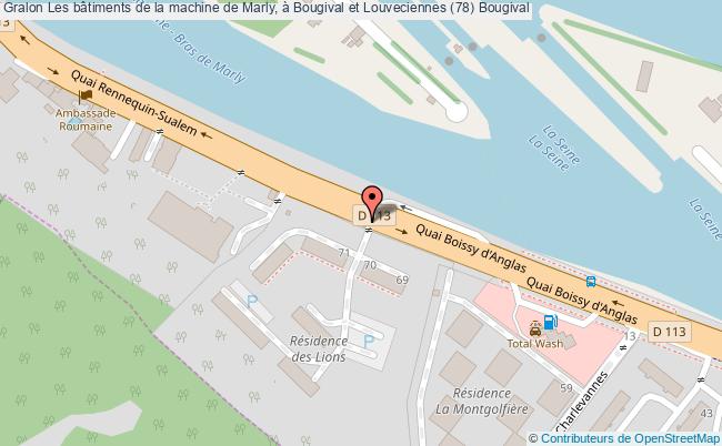 Les Bâtiments De La Machine De Marly, à Bougival Et Louveciennes (78) 