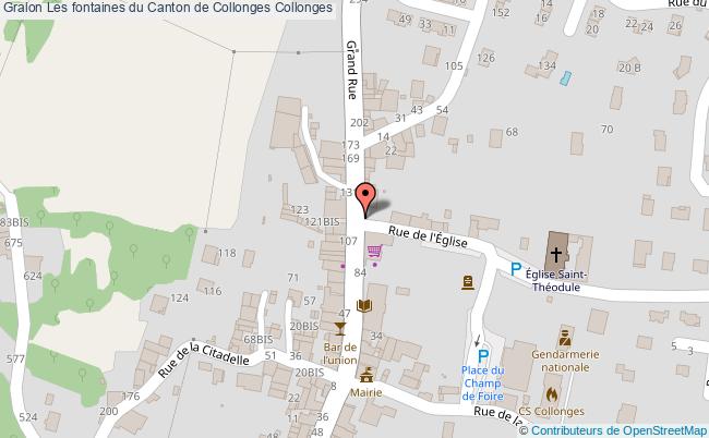 Les Fontaines Du Canton De Collonges 