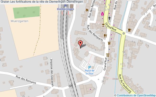 Les Fortifications De La Ville De Diemeringen 