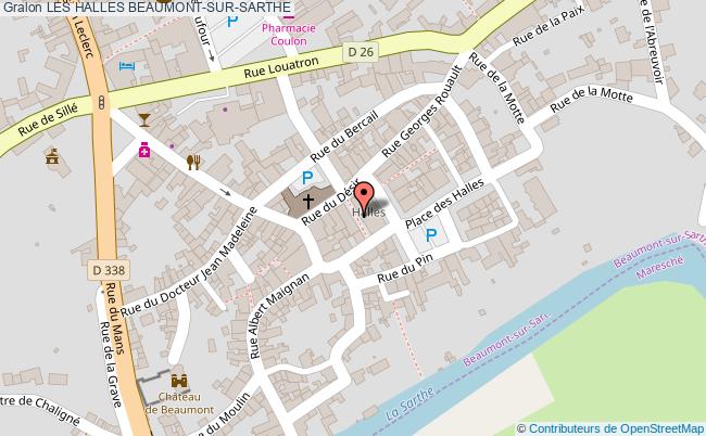 Les Halles  Beaumont-sur-sarthe