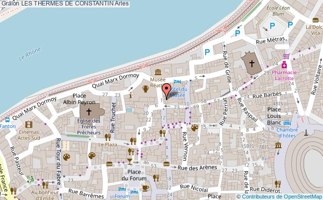 Les Thermes De Constantin  Arles