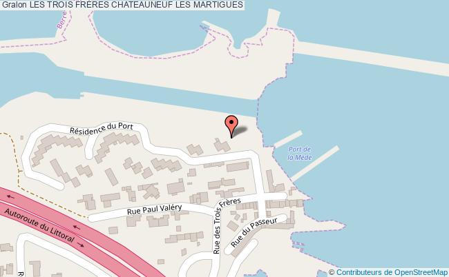 Les Trois FrÈres  Châteauneuf-les-martigues