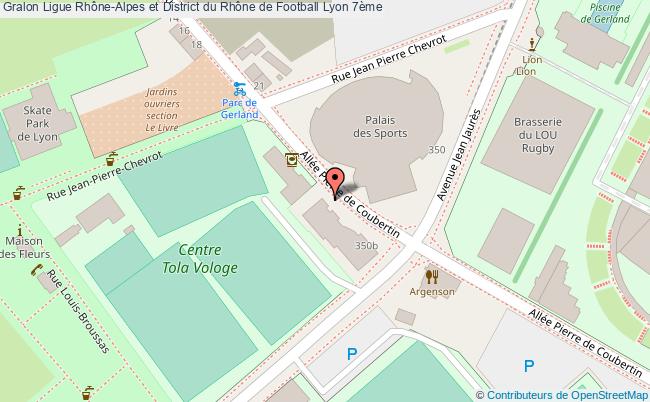 Ligue Rhône-alpes Et District Du Rhône De Football  Lyon