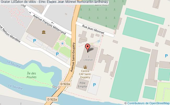 Location De Vélos - Ethic Etapes Jean Monnet  Romorantin-lanthenay