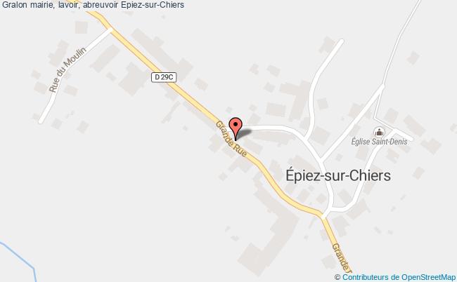 Mairie, Lavoir, Abreuvoir  Epiez-sur-chiers