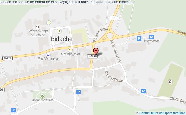Maison, Actuellement Hôtel De Voyageurs Dit Hôtel Restaurant Basque  Bidache