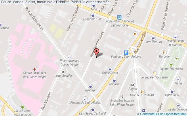 Maison, Atelier, Immeuble D'ebéniste  Paris