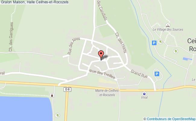 Maison, Halle  Ceilhes-et-rocozels