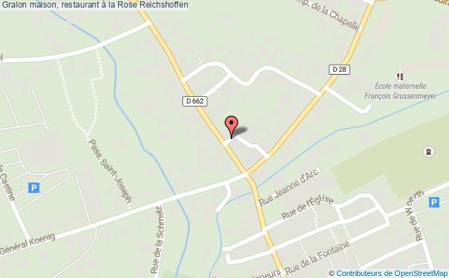 Maison, Restaurant à La Rose  Reichshoffen