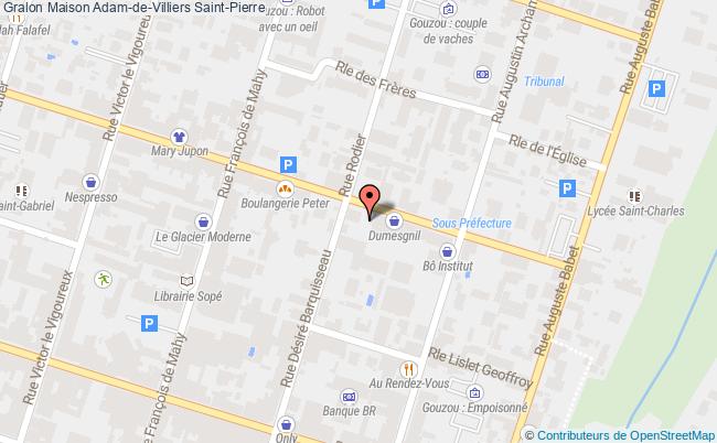 Maison Adam-de-villiers  Saint-pierre