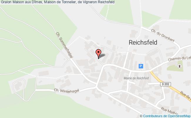 Maison Aux Dîmes, Maison De Tonnelier, De Vigneron  Reichsfeld