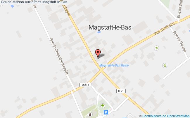 Maison aux dîmes Magstattlehaut tourisme