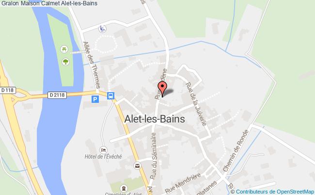 Maison Calmet  Alet-les-bains