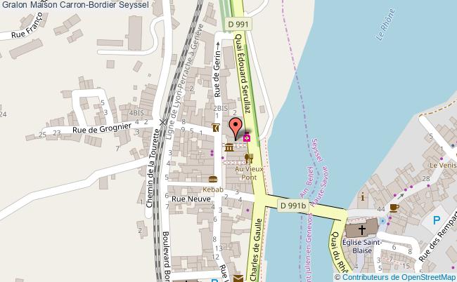 Maison Carron-bordier  Seyssel