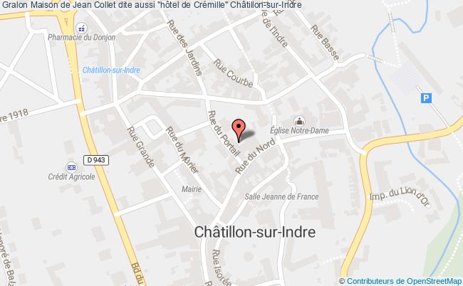 Maison De Jean Collet Dite Aussi "hôtel De Crémille"  Châtillon-sur-indre